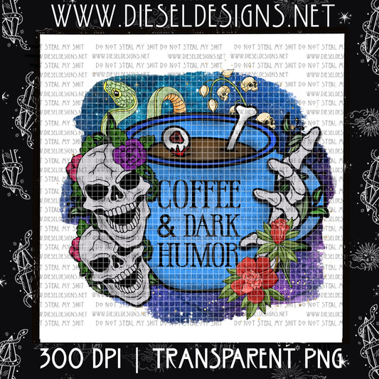 Coffee Skellies PNG | 300 DPI | Transparent PNG