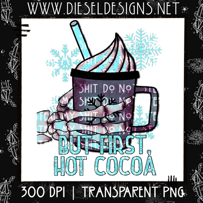 Hot Cocoa PNG | 300 DPI | Transparent PNG