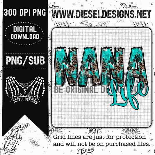 Nana Life PNG  | 300 DPI | Transparent PNG