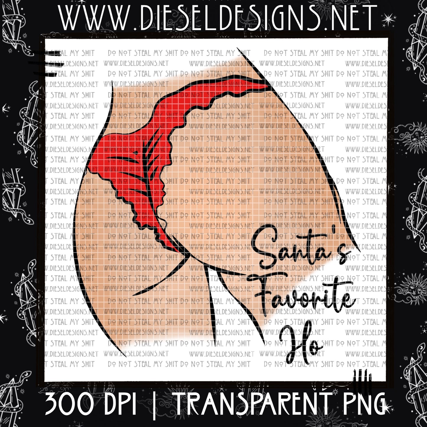 NSFW Christmas Collab w/Dark Crystal Customs | 300 DPI | PNG | Seamless | Tumbler Wraps | Collab |