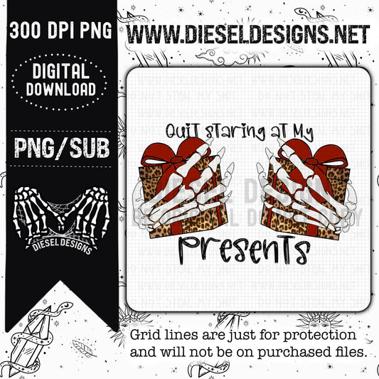 Presents | Design | 300 DPI | PNG