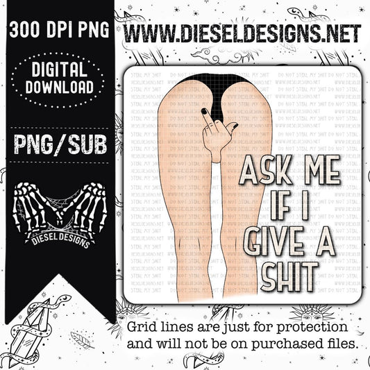 Ask Me PNG | 300 DPI | Transparent PNG