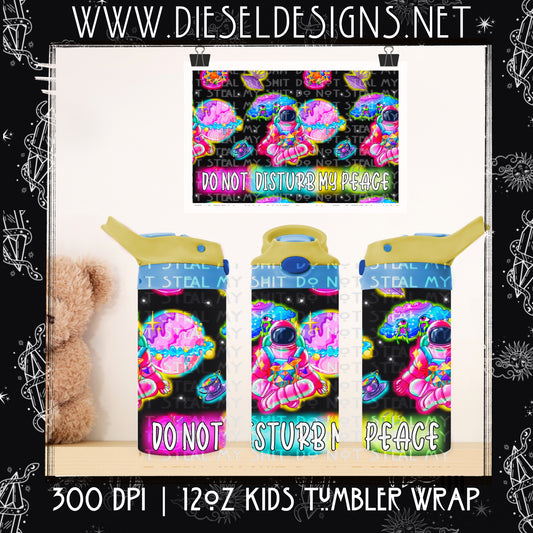 Do Not Disturb Kids Tumbler Wrap | 300 DPI |