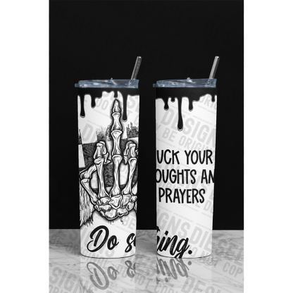 Do something | 300 DPI | 20 oz Skinny Tumbler Wrap