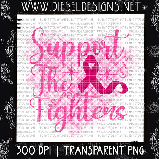 Support the fighters | 300 DPI | Transparent PNG